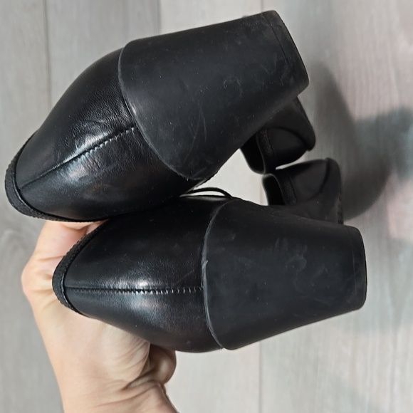 Easy Spirit Elegant Black Women's Mary Jane Leather Shoes Heels Sz 10M - Picture 6 of 11